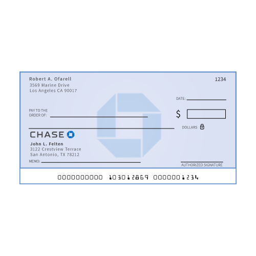 Chase Cashier Check Template