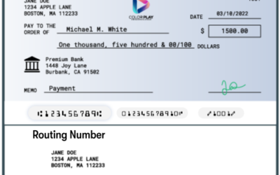 Check Routing Number