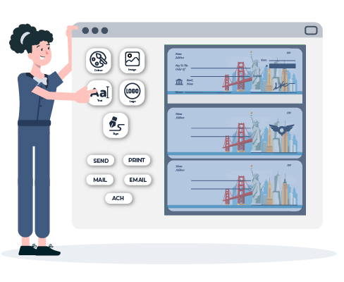 Create and Mail Customized Checks