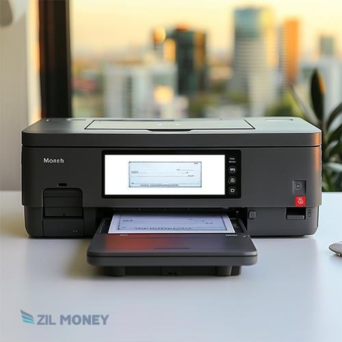 A Printer Used to Personal Check Printing Online