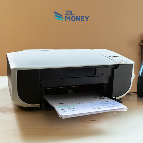 A Printer Used to Business Check Printing Software Free For Simplify Financial Operations