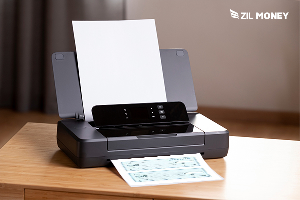 A Printer Used to Personalized Checks Cheap Free For Simplify Financial Operations