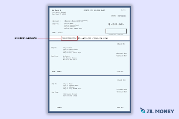 A Check Showing Routing number. Why Some People Still Make Mistakes in the Check Routing Number