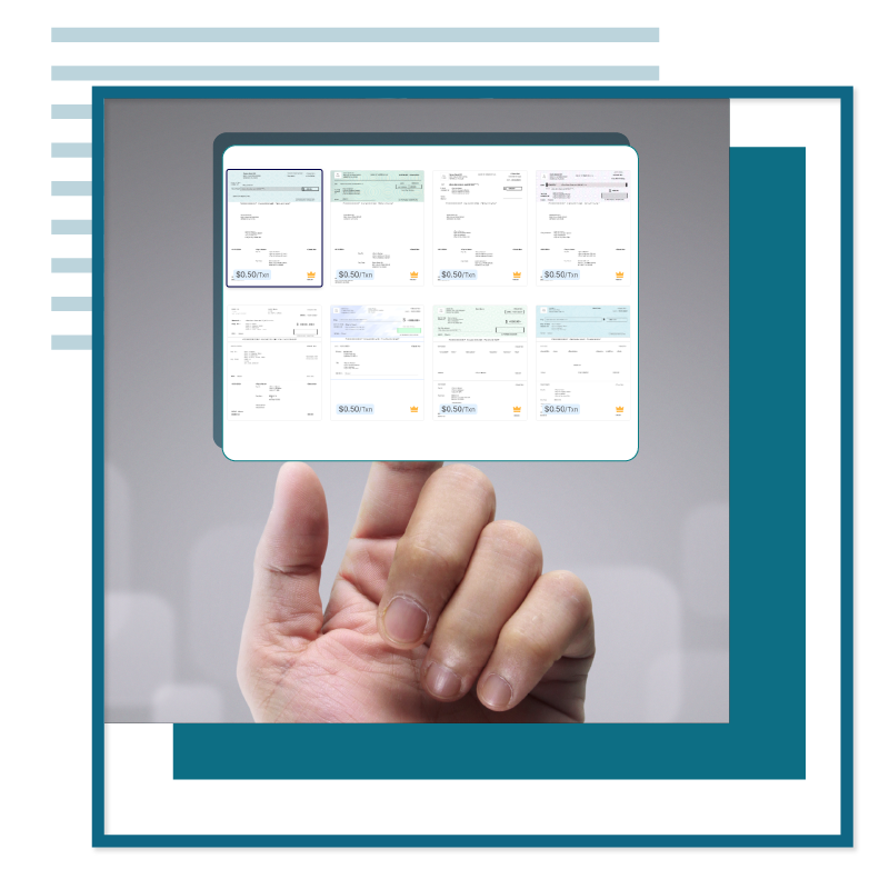 An Image That Shows Choose the Right Check Template For Printing Checks