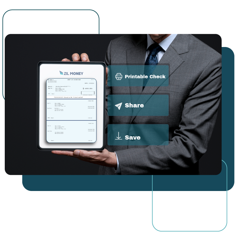 An Image That Shows Customize Checks for a Professional Appearance. Bank Checks Create, Print Online On Any Paper Using Any Printer