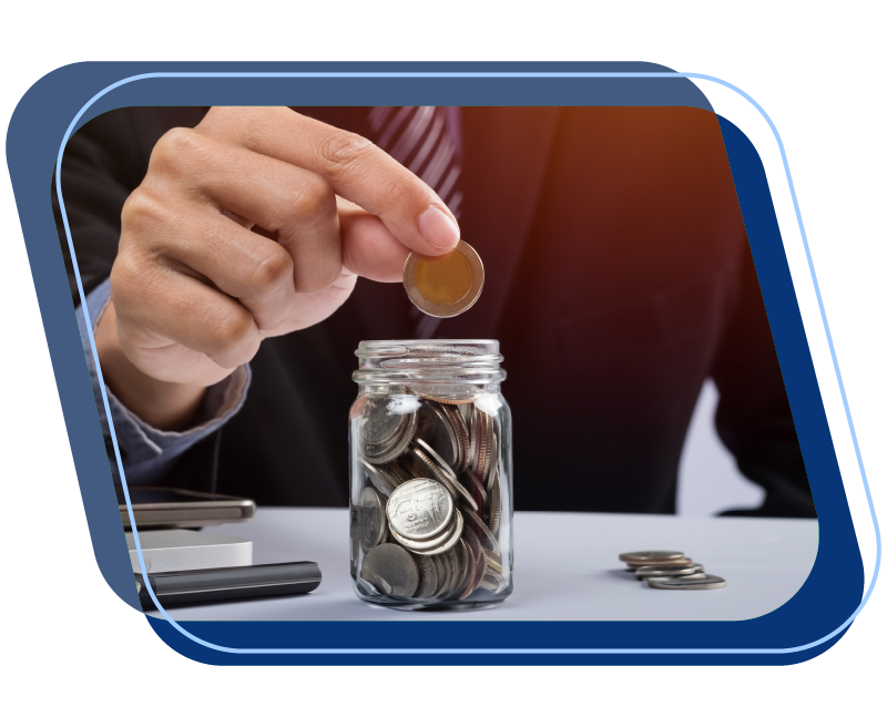 A Person Droping Coins to a Jar Handle Unexpected Expenses