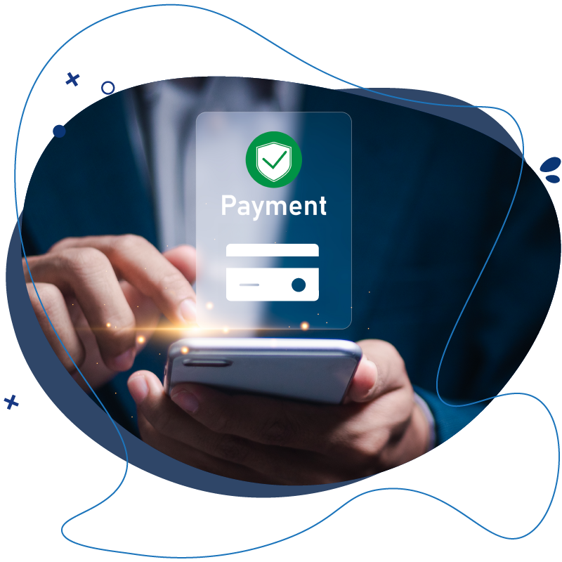 Image Representing Credit Card Payments. Credit Card Payment App For Convenience, And Security