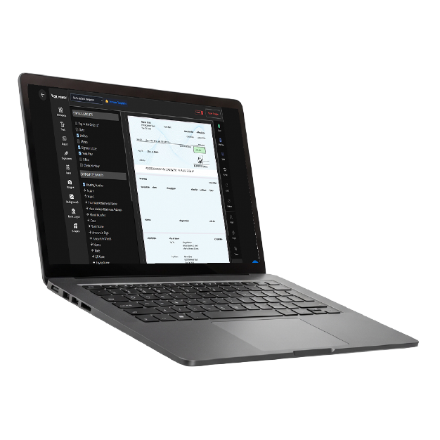 A Laptop Showing the Zil Money Logo. Virtual Card Create Multiple Cards, Set Limits Send Via Email