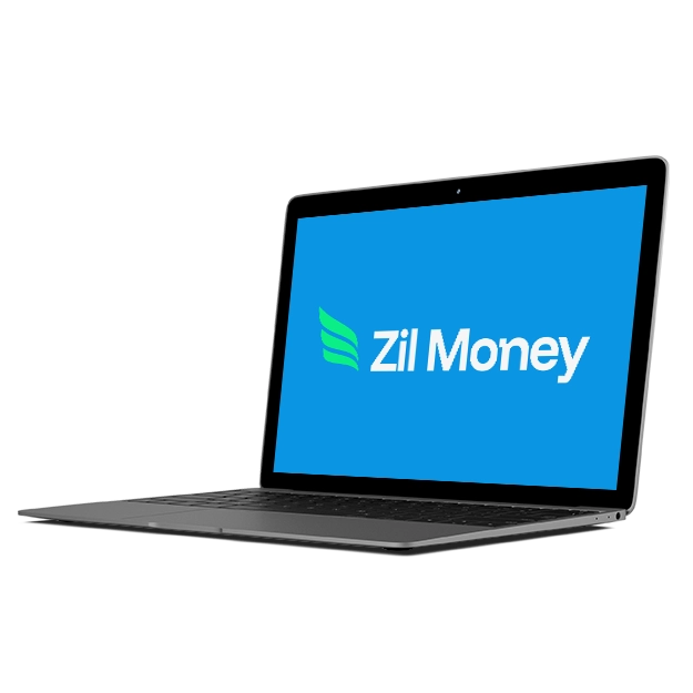 Buy Checks Online: a Laptop Displaying a Blue Screen with a Check-Related Interface, Emphasizing Easy Access to Check Services.