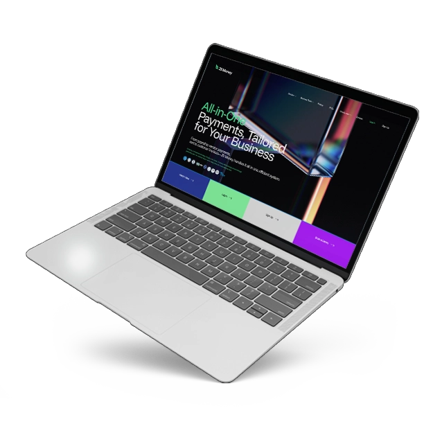 An Image That Shows A Laptop Displays Platform Interface. Print Unlimited Checks On-Demand. Customize Checks, Send eChecks Instantly