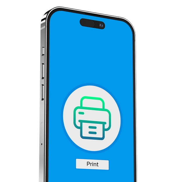 Print or Send Payroll Checks Your Way A Phone Showing Print or Send Payroll Checks Your Way