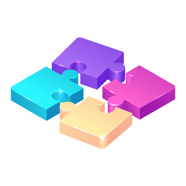 An Image That Shows A Puzzle That Represents Seamless Integration. The Software for Writing Checks Allows You to Customize & Print Checks on Blank Stock Paper