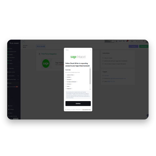 Authorize the Integration