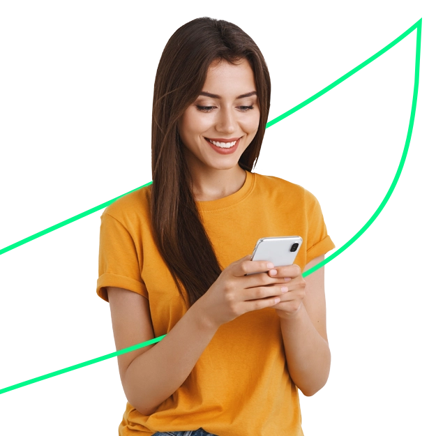 A Woman Using A Phone to Make a Payment Easily, QuickBooks Check Printing Choose Design Enter Information