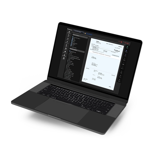 Personalize Your Checks Using Intuitive Check Design Software Displayed on a Laptop Screen, Allowing Users to Customize Details and Layout for Professional Results.