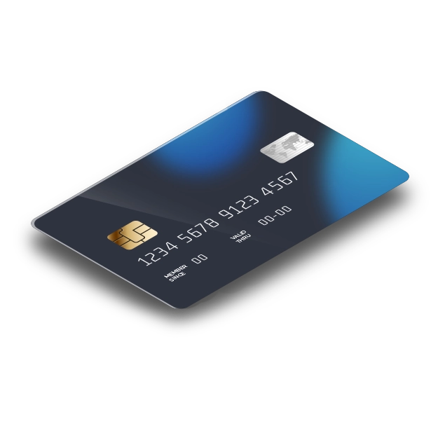 A sleek, modern virtual card showcasing a secure and efficient way for businesses to manage payments without relying on traditional loans.
