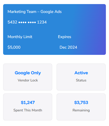 Create cards that work exactly where you need them