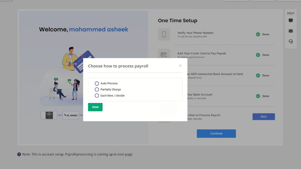 Select Your Payroll Processing Method ADP Integration Lets You Process Payroll and Vendor Payments Quickly Using ACH, Wire, or Check—with Full Control and Real-Time Tracking