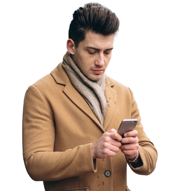 A Businessman Using A Mobile To Make a Payment Easily. ADP Integration Lets You Process Payroll and Vendor Payments Quickly