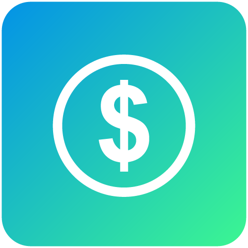 A blue credit card with a wave design, showing how you can turn your car payment into perks and rewards.