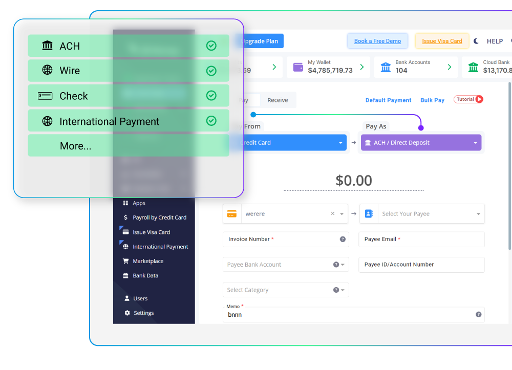 Send Payments Online