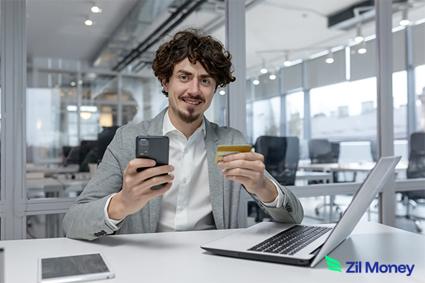 Turning Expenses into Assets Why You Should Pay Vendors with Credit Card to Secure Rewards and Financial Liberty in 2026 A man paying his vendors by credit card