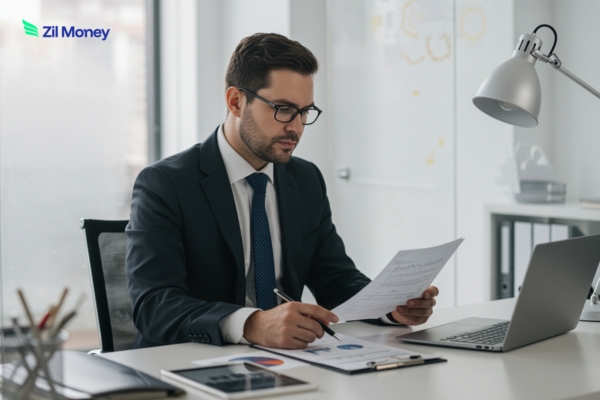 A Man Working On a Laptot Zil Money Announces Corrective Actions and Enhanced Compliance Measures Following FDIC Review