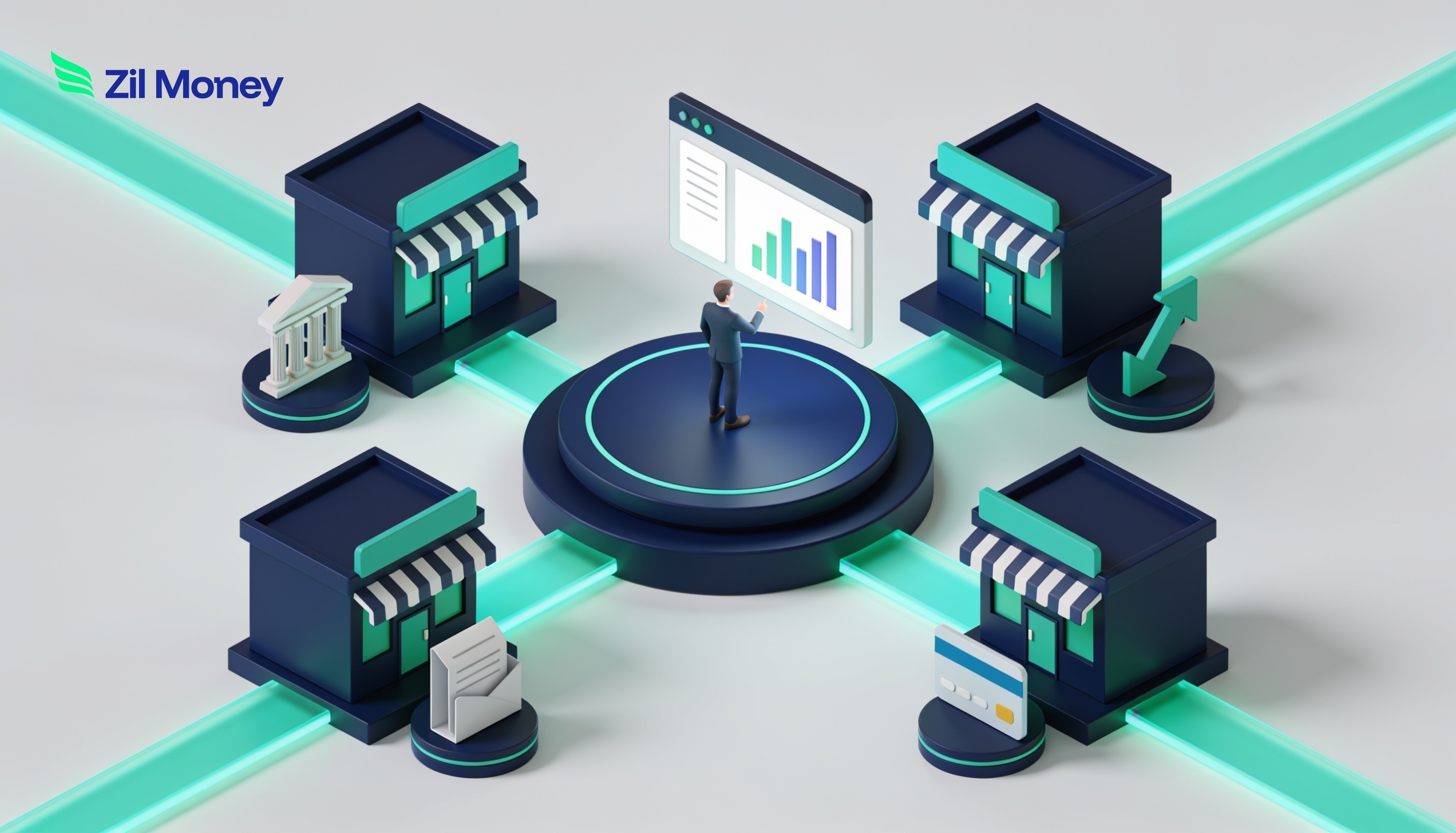 AvidXchange alternative for business payments — Zil Money platform paying vendors by ACH, check, wire, and card