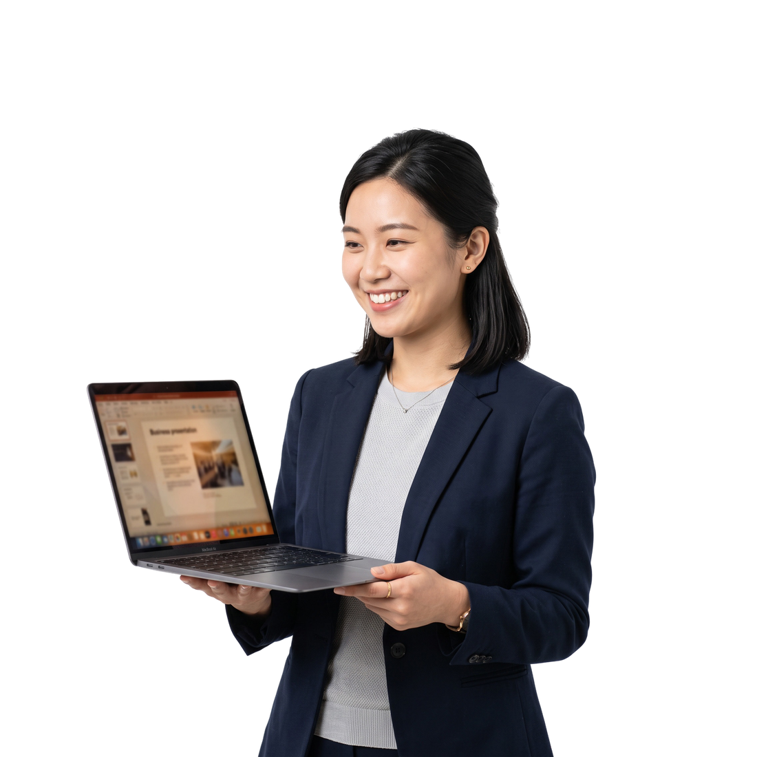 Business owner reviewing a Gusto payroll run on a laptop in Zil Money